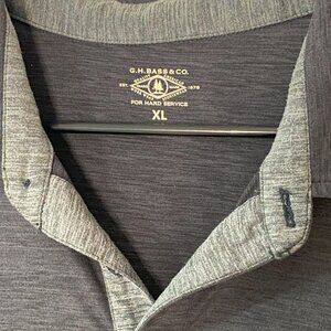 2/$20 NWOT GH Bass & Co. Men's Short Sleeve Polo